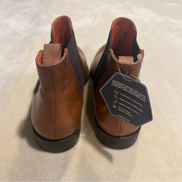 NWT Anthony Veer Women’s Brown Leather Chelsea Boots Size 6 Calfskin main image 7